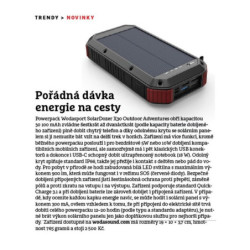 Wodasport SolarDozer X30 Solar Power Bank – 30,100 mAh